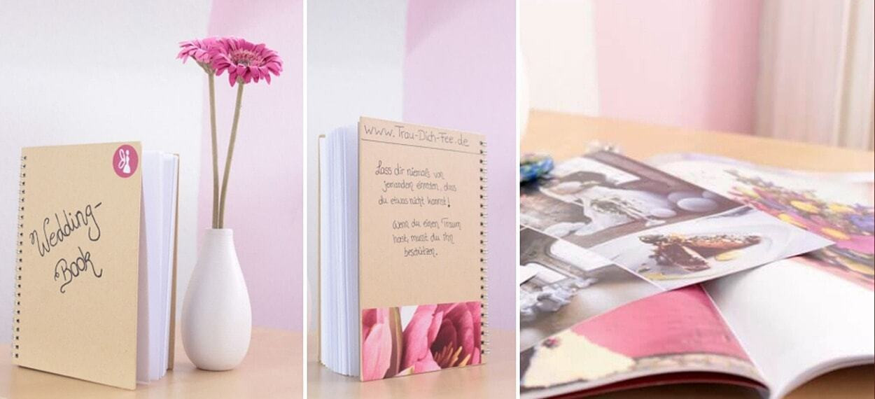 Diy Notizbuch
 DIY Selbstgestaltetes Notizbuch für Hochzeitsplanung