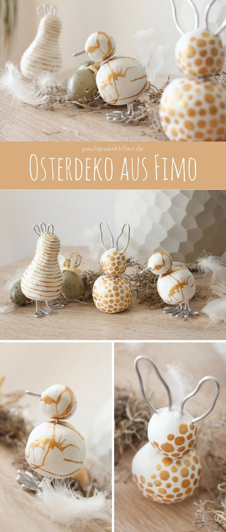 Diy Ostern
 Osterdeko basteln Osterhase Huhn & Co