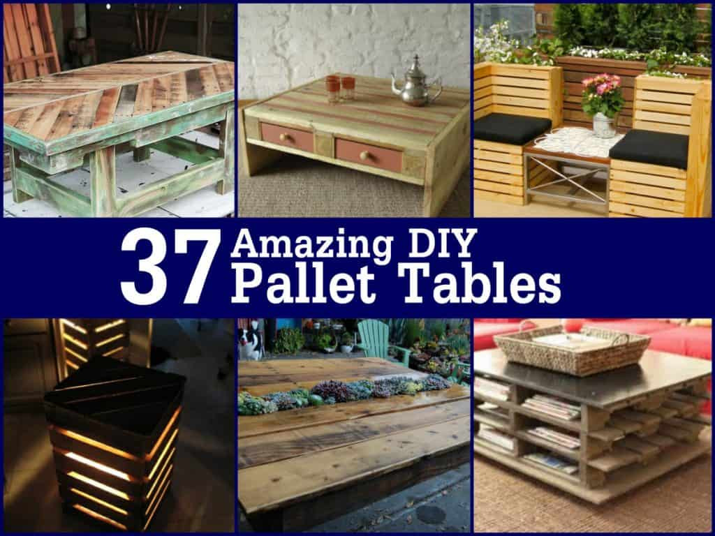 Diy Palette
 37 Amazing DIY Pallet Tables Page 4 of 5