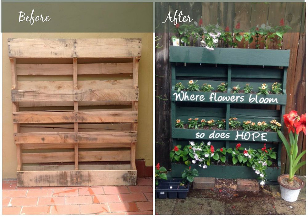 Diy Palette
 How to Turn a Shipping Pallet Into a Vertical Garden DIY