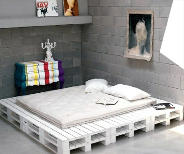 Diy Paletten Bett
 Bett aus Paletten 32 coole Designs