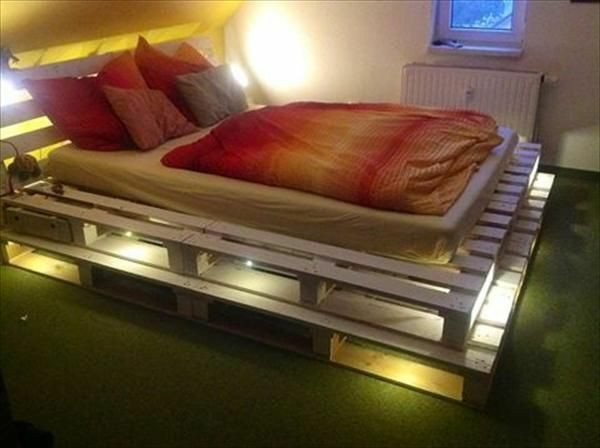 Diy Paletten Bett
 Bett aus Paletten selber bauen praktische DIY Ideen
