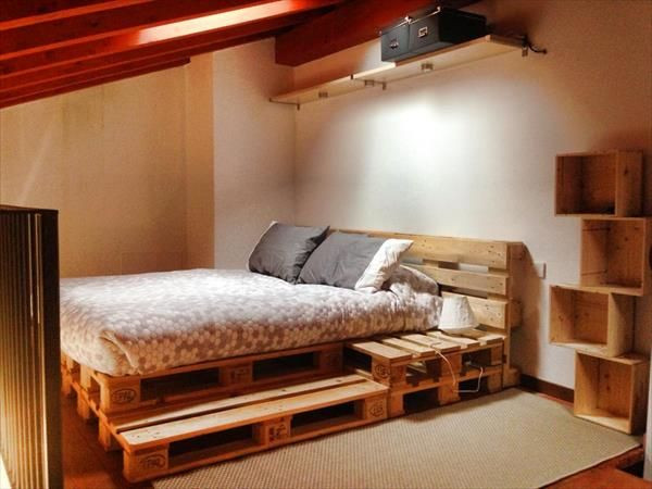 Diy Paletten Bett
 21 Ideen für Palettenbett im Schlafzimmer