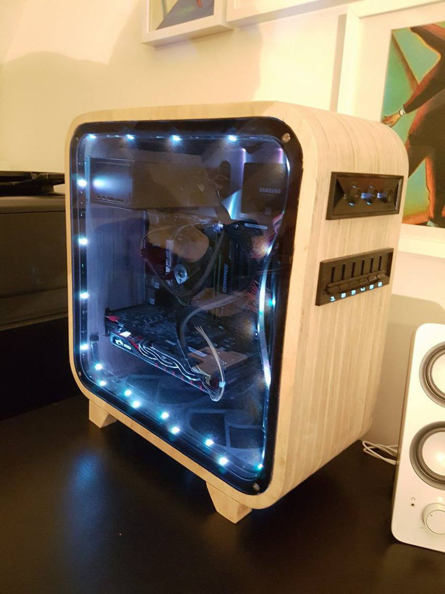 Diy Pc Case
 I Made A puter Out Wood
