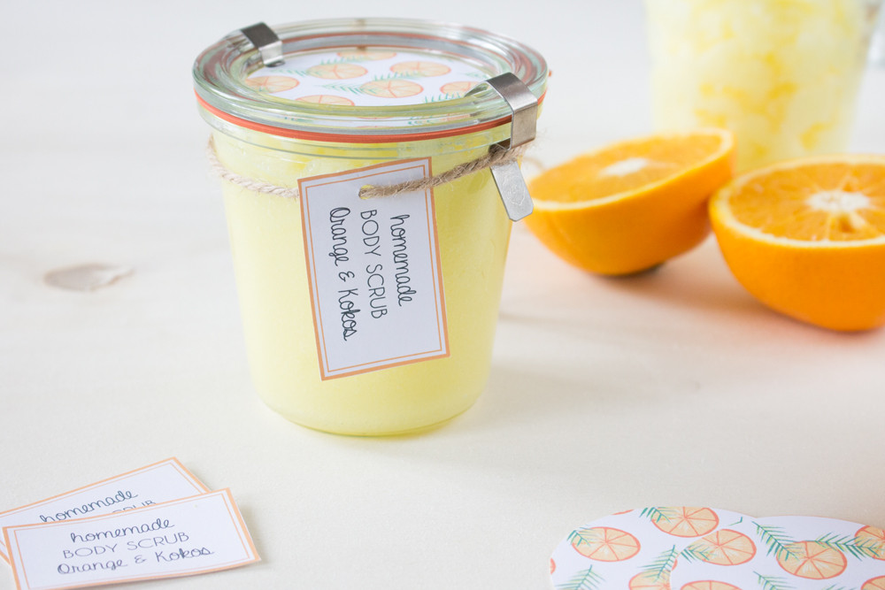 Diy Peeling Zum Verschenken
 DIY