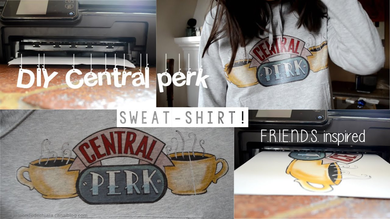 Diy Perks
 DIY Central Perk sweater F R I E N D S inspired