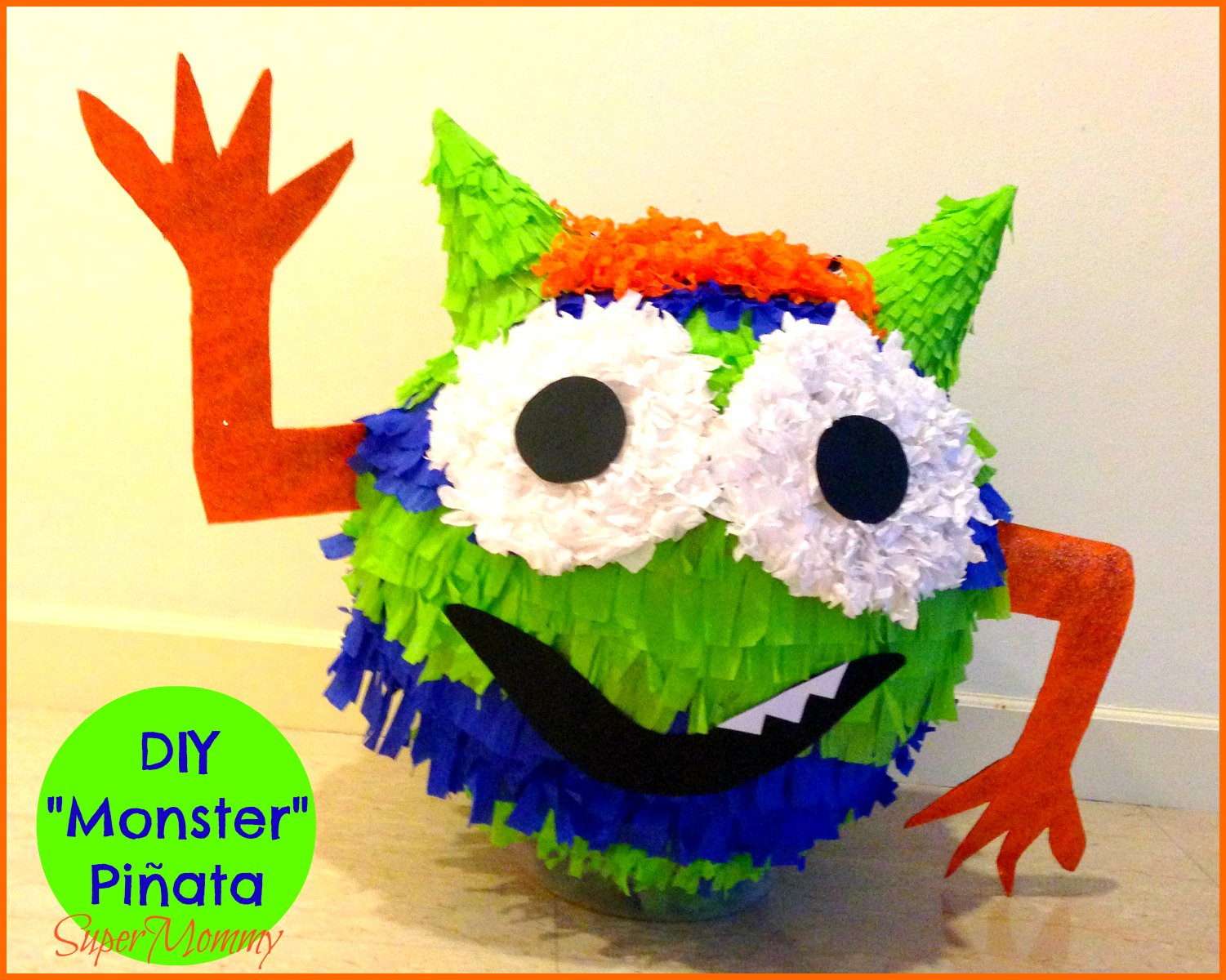 Diy Pinata
 How To Make & Decorate A Monster Pinata