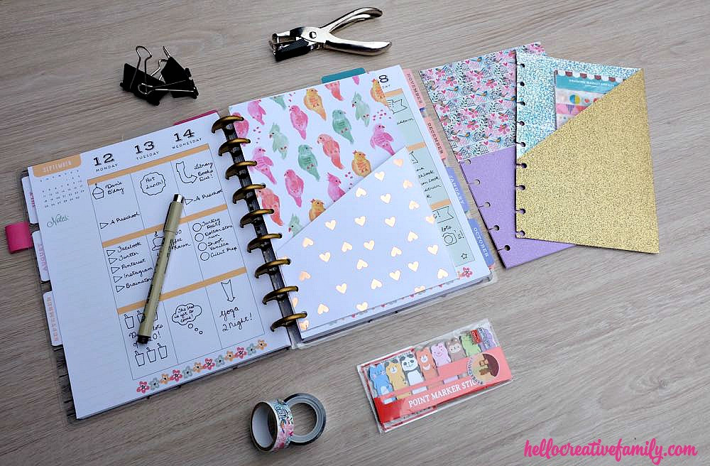 Diy Planner
 How To Make DIY Planner Folder Pockets Perfect For Happy