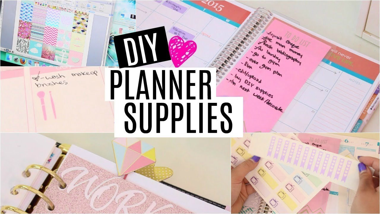 Diy Planner
 DIY Planner Supplies