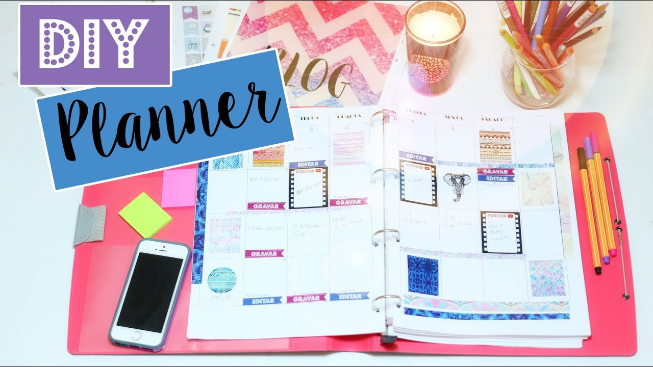 Diy Planner
 DIY Planner agenda 2016