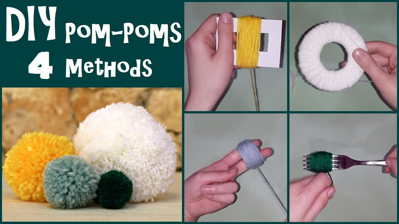 Diy Pompoms
 DIY Pom Poms