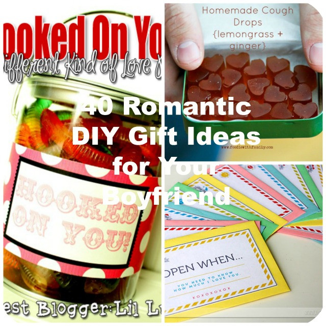 Diy Presents Boyfriend
 40 Romantic DIY Gift Ideas for Your Boyfriend You Can Make