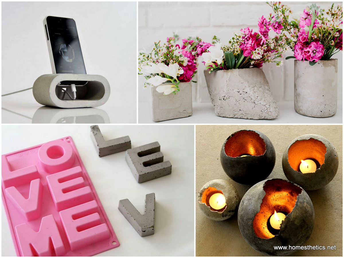 Diy Projects
 20 Cute Easy Fun DIY Cement Projects for Your Home
