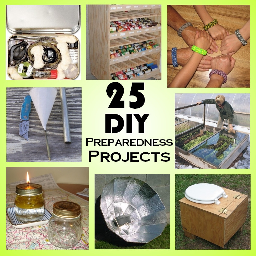 Diy Projects
 25 DIY Weekend Preparedness Projects