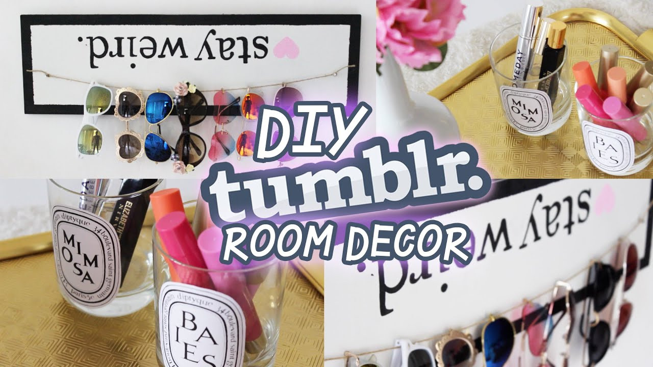 Diy Room Decor Tumblr
 DIY TUMBLR Room Decor