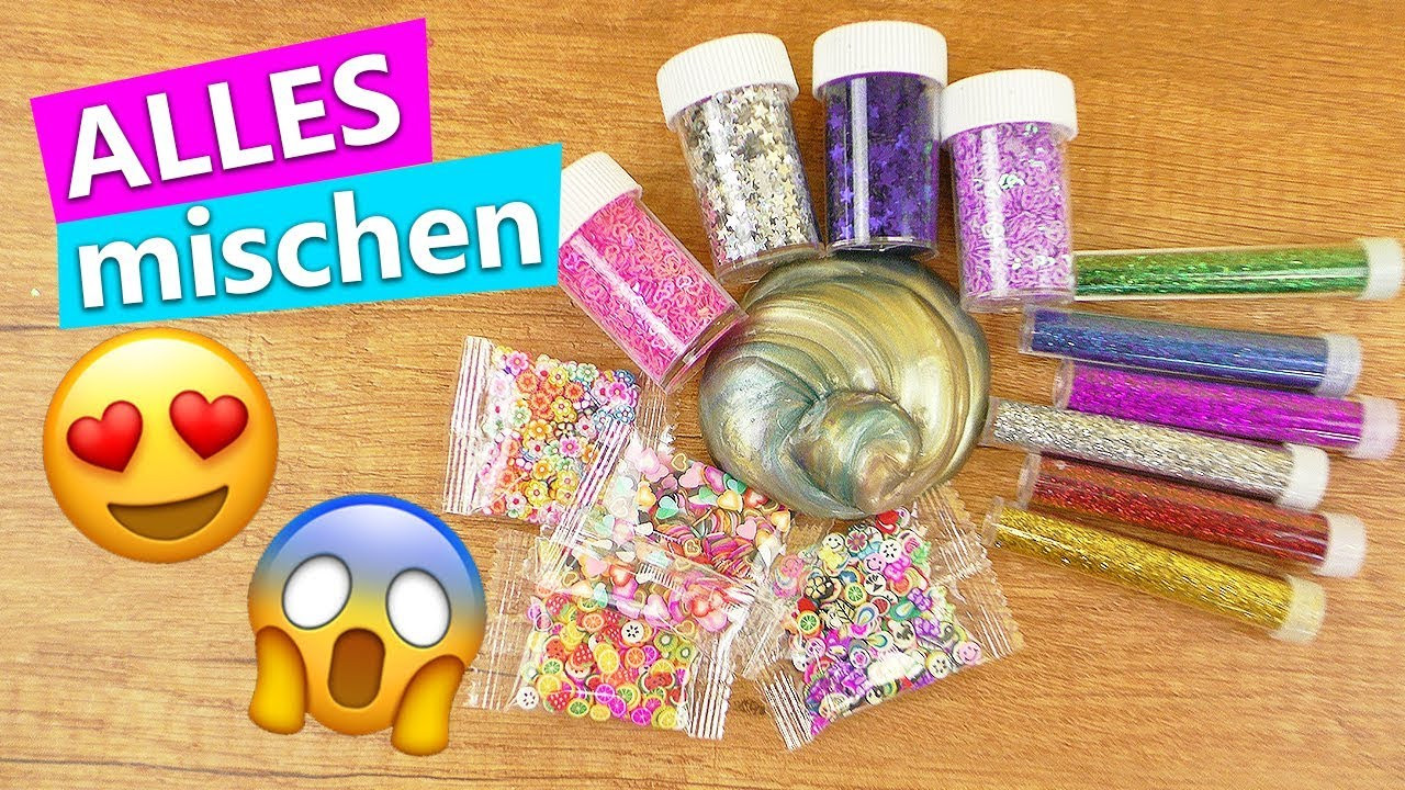 Diy Schleim
 DIY Slime Mix ALLES MISCHEN