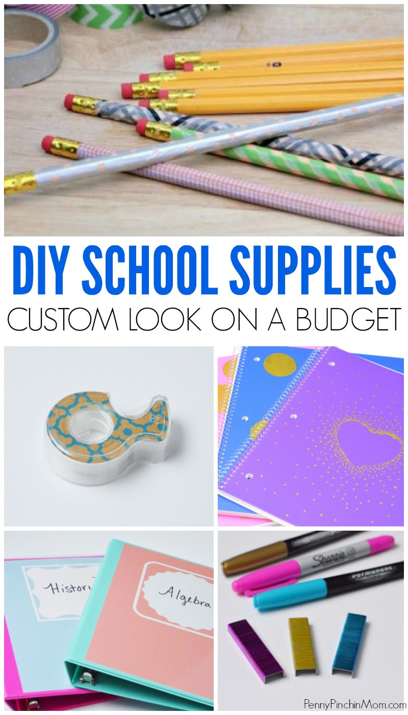 Diy School
 DIY Glam School Supplies