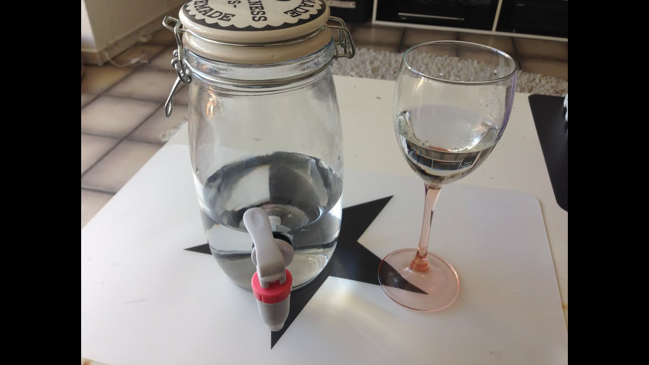 Diy Selber Machen
 DIY Glas Getränkespender selber machen