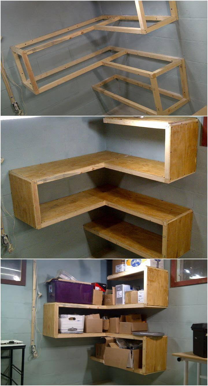 Diy Shelf
 50 DIY Shelves Build Your own Shelves DIY & Crafts