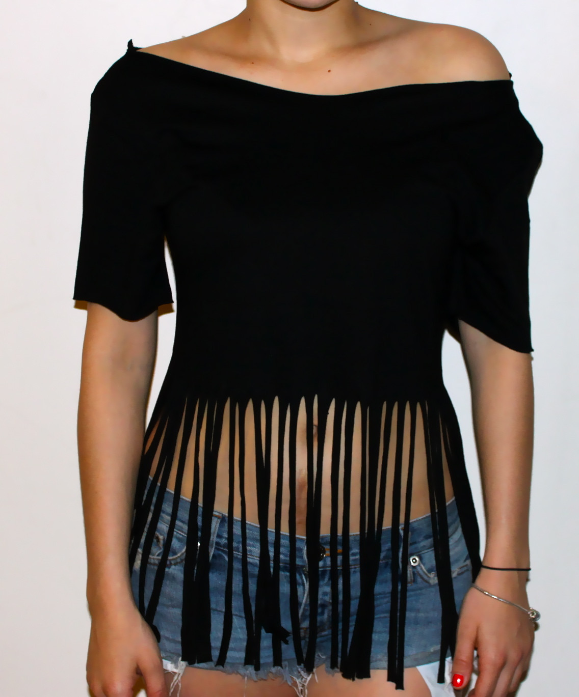 Diy Shirt
 DIY Fringe T shirt Natalia Ambrosia