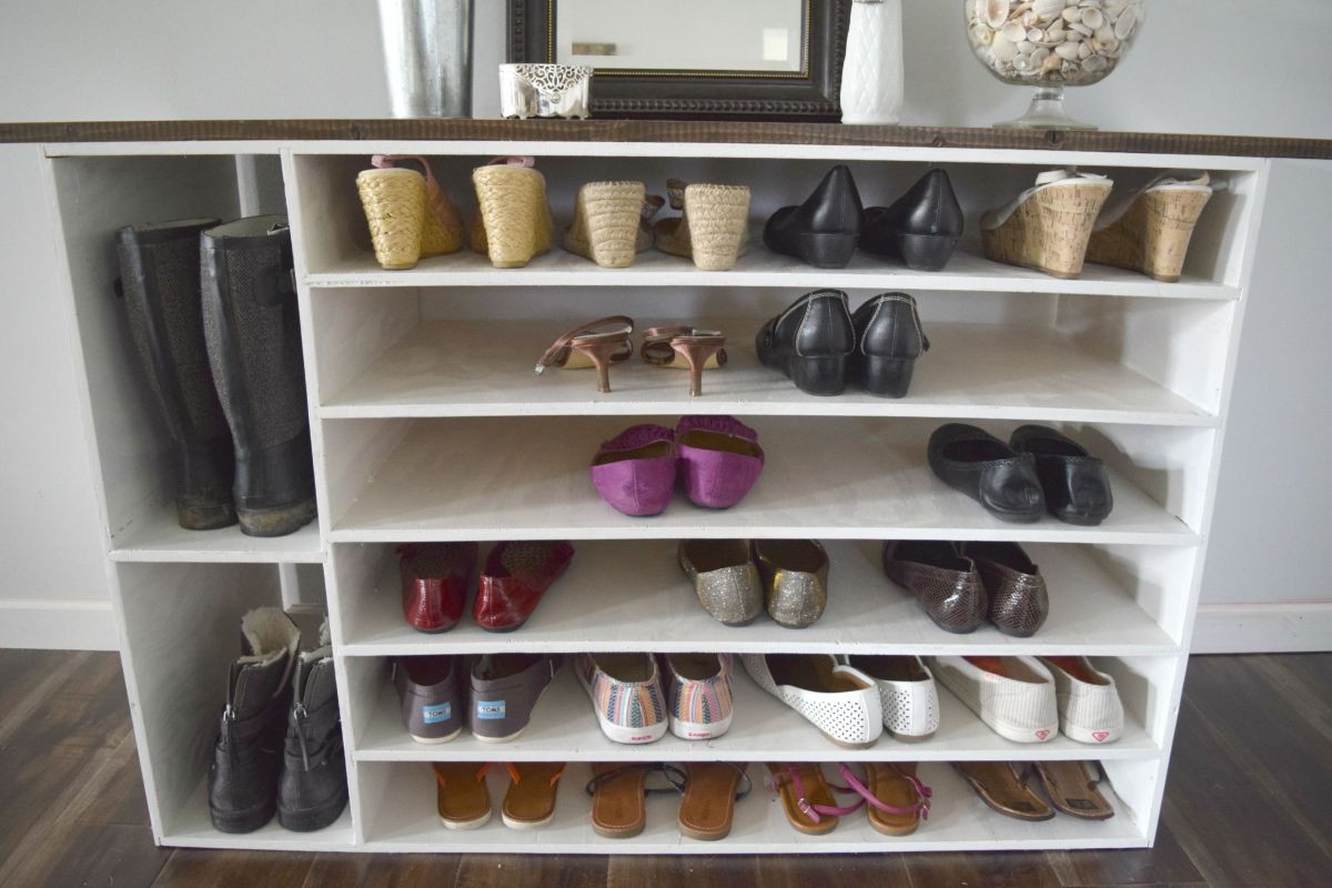 Diy Shoe Rack
 Stylish DIY Shoe Rack Perfect for Any Room