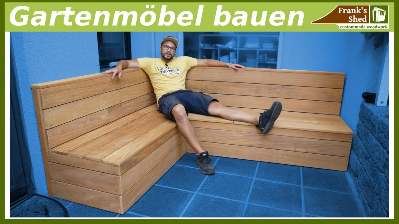 Diy Sitzbank
 Gartenmöbel aus Holz bauen