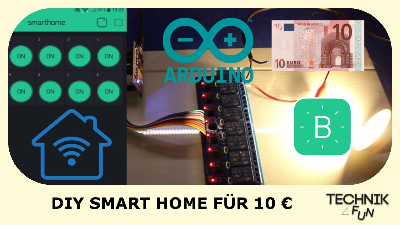 Diy Smart Home
 DIY SMART HOME für 10€ selber bauen Tutorial