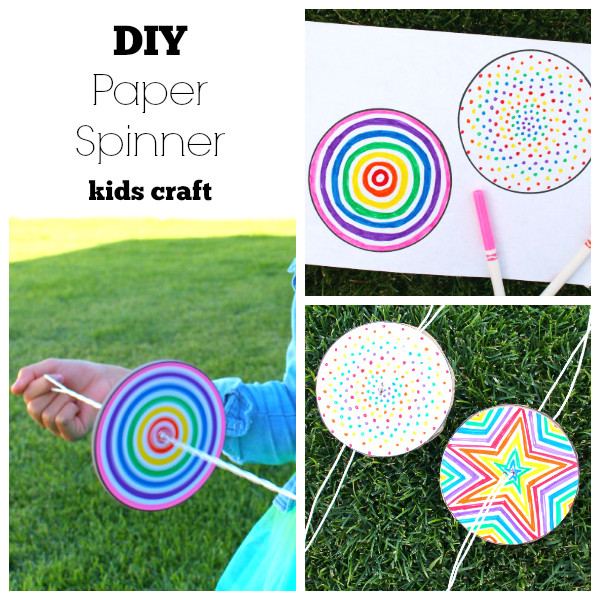 Diy Spinner
 DIY Paper Spinner for Endless Fun