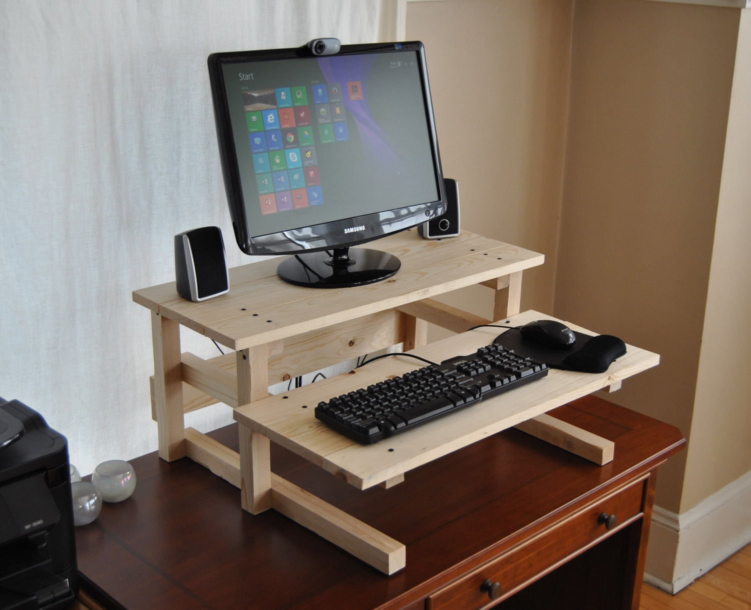 Diy Standing Desk
 DIY Project Plan Standing puter Desk