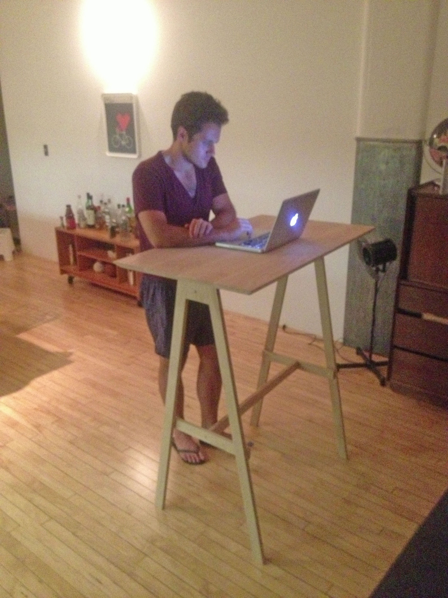 Diy Standing Desk
 21 DIY Standing or Stand Up Desk Ideas