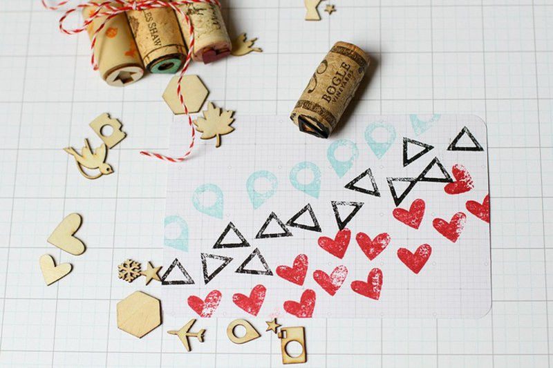 Diy Stempel
 Stempeln mit Kindern und Stempel selber machen Ideen und