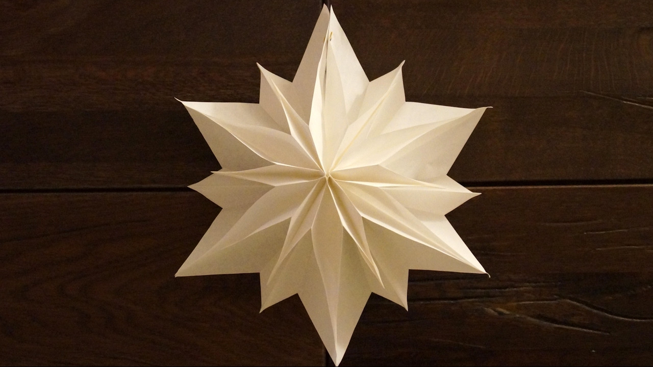 Diy Sterne
 einfache Sterne zu Weihnachten basteln paper stars