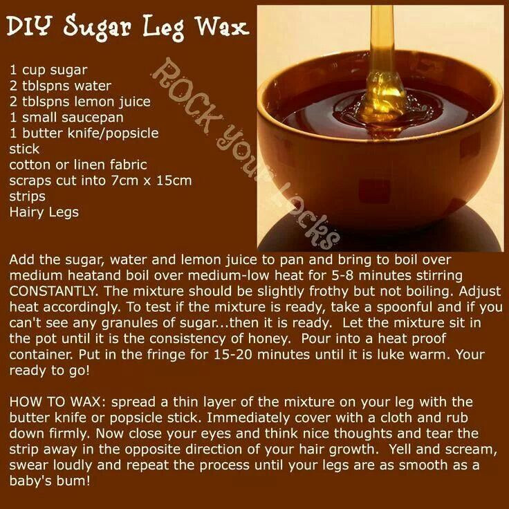 Diy Sugaring
 Hair Removal Recipes For Home That Really Work