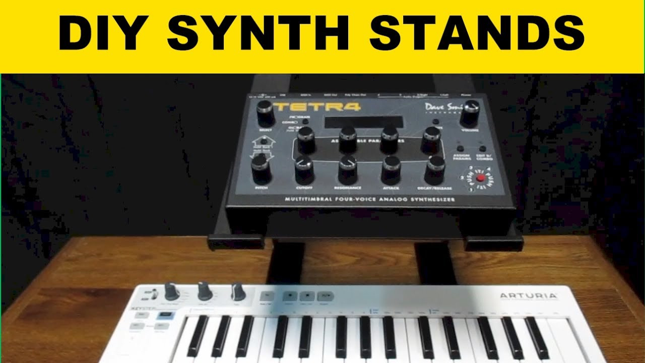 Diy Synth
 DIY Synth Stand Studio Tip Tutorial