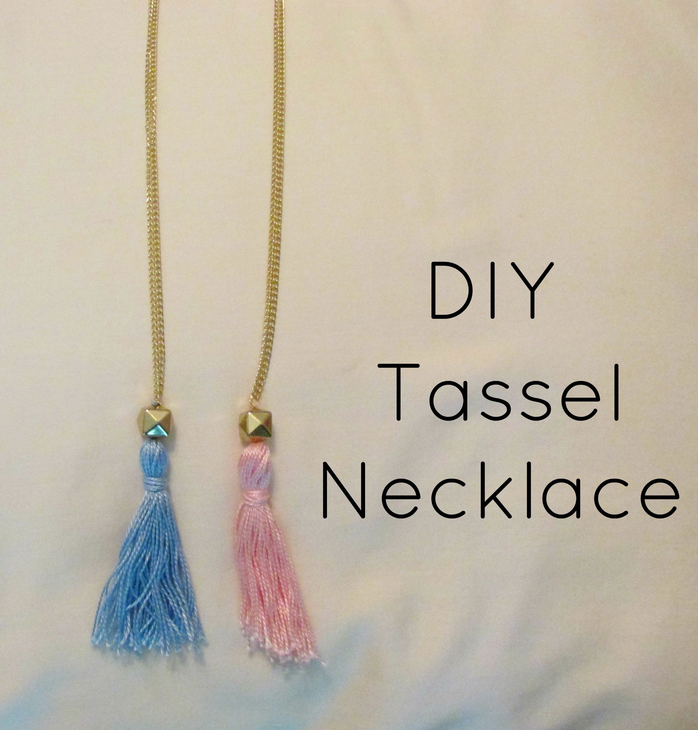 Diy Tasse
 DIY Tassel Necklace