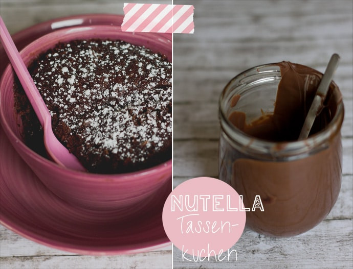 Diy Tassenkuchen
 Nutella Tassenkuchen HANDMADE Kultur