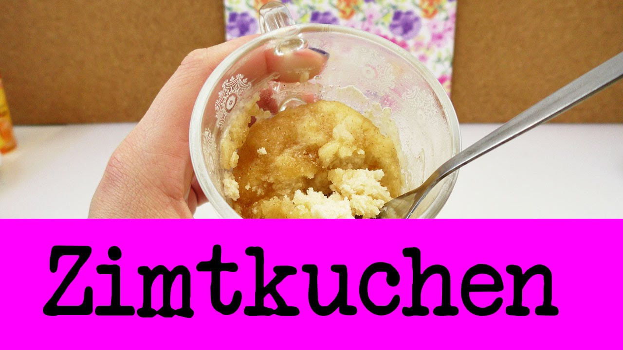 Diy Tassenkuchen
 Tassenkuchen mit Zimt