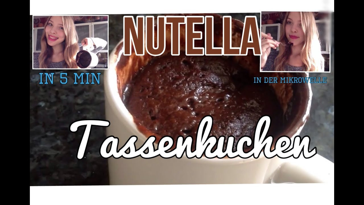 Diy Tassenkuchen
 DIY Tassenkuchen Nutella Tassenkuchen in 5 MINUTEN