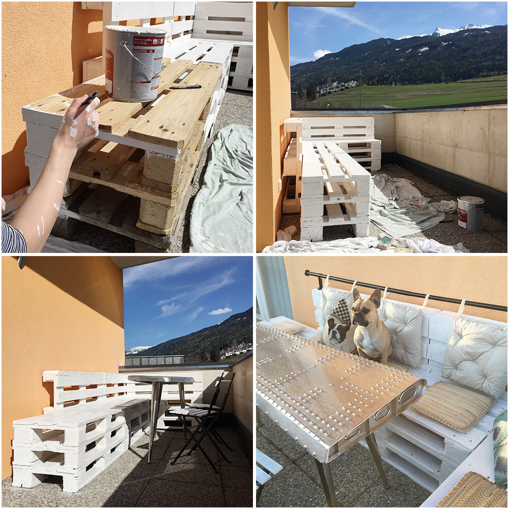 Diy Terrasse
 Homestory Terrasse mit DIY Europaletten Möbel