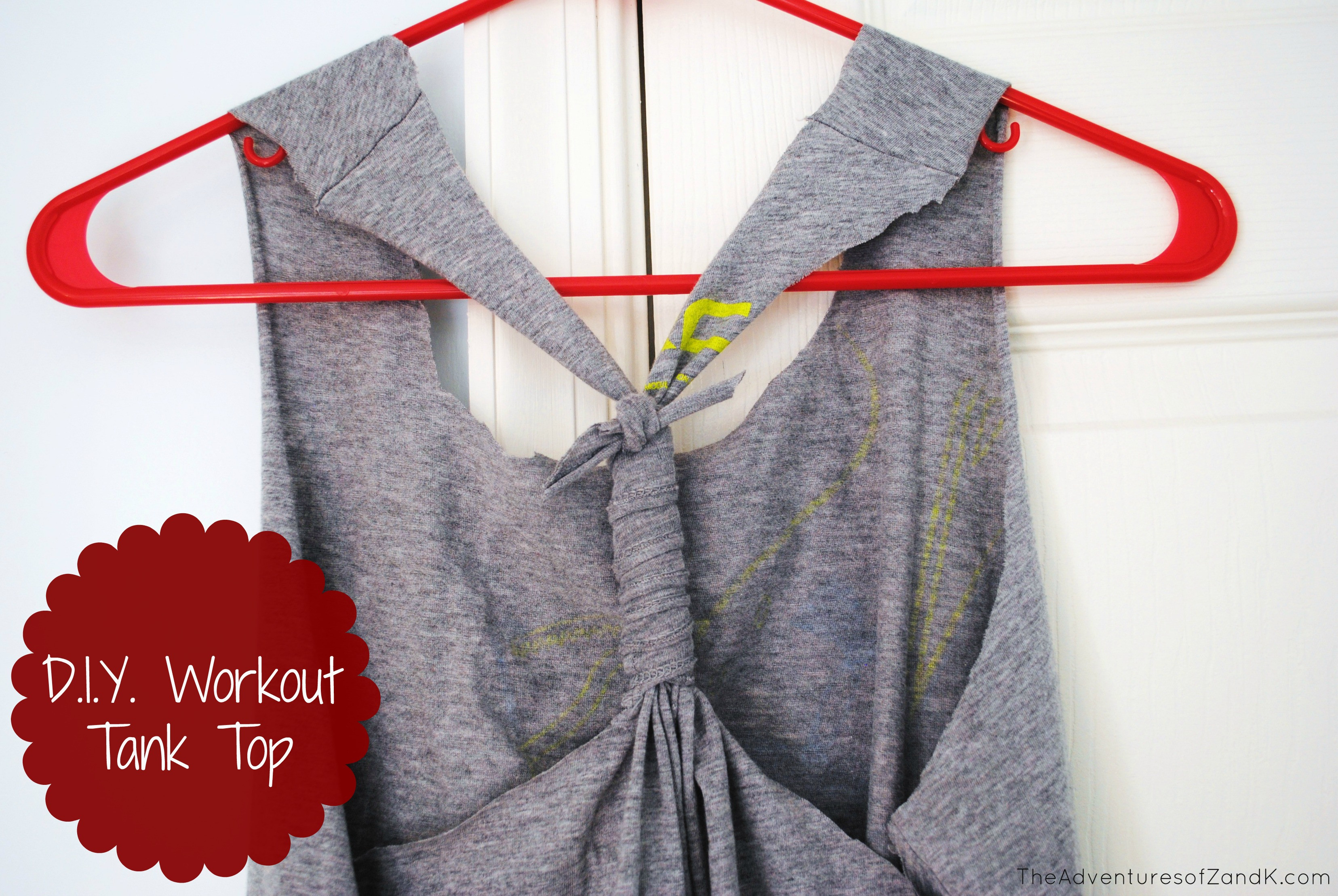 Diy Top
 As Seen on Pinterest DIY Workout Shirt