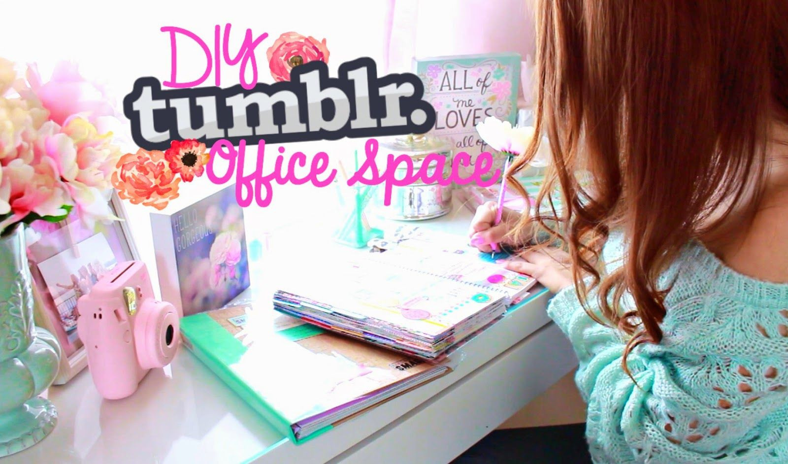 Diy Tumblr
 DIY Tumblr Inspired fice Desk Space