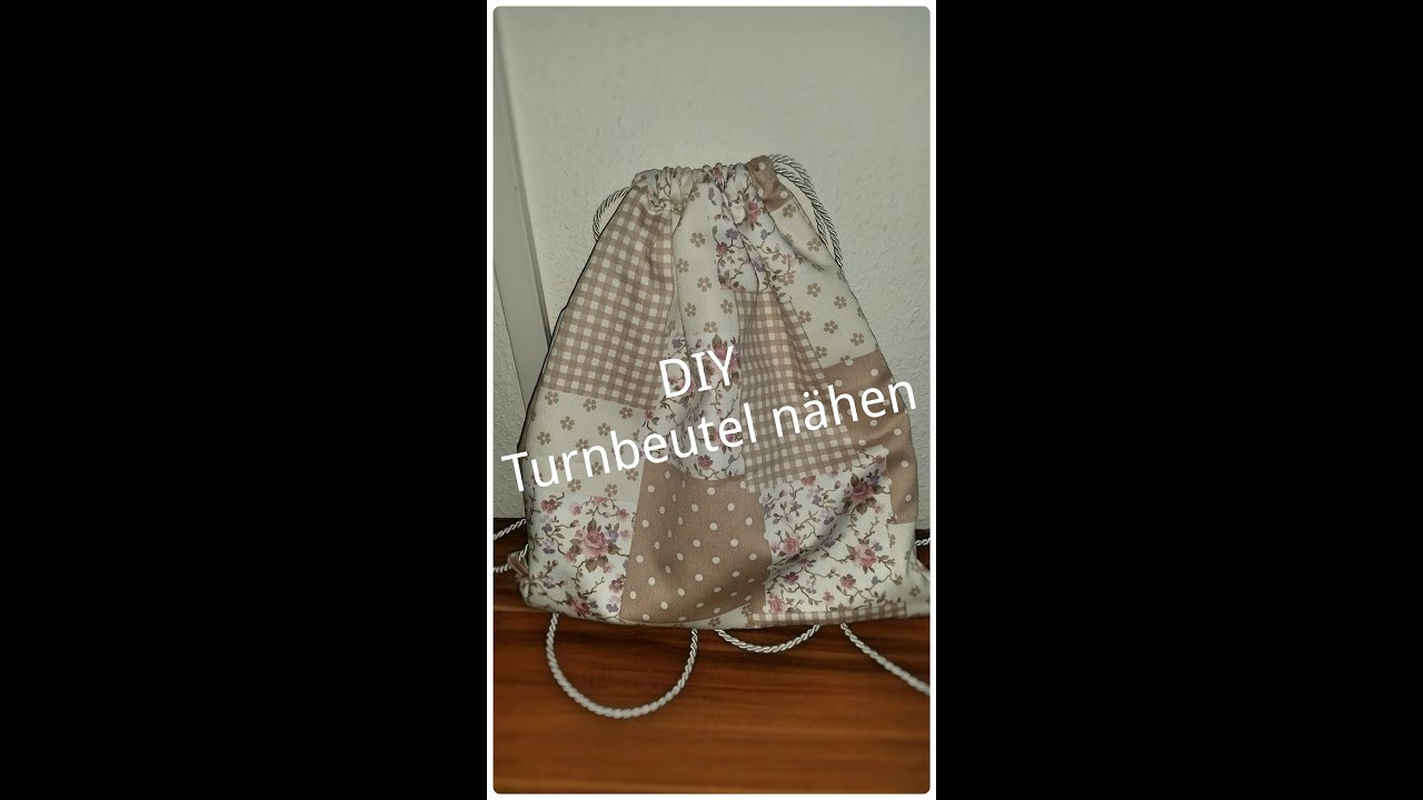 Diy Turnbeutel
 DIY Turnbeutel nähen kostenloses Schnittmuster