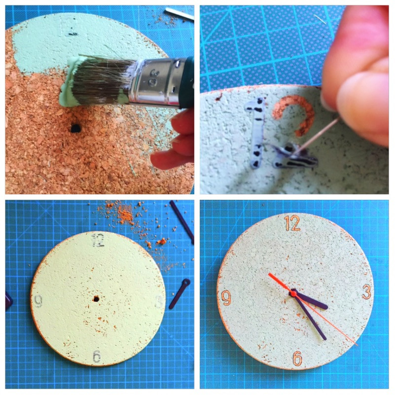 Diy Uhr
 DIY Uhr aus Kork4