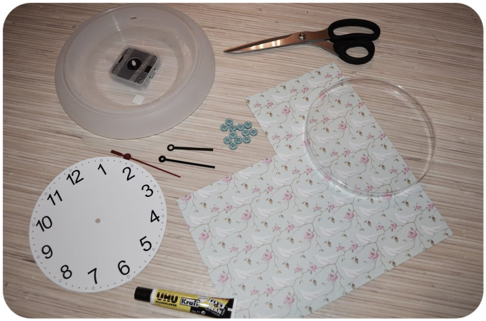 Diy Uhr
 Diy Uhr im Shabby Stil HANDMADE Kultur