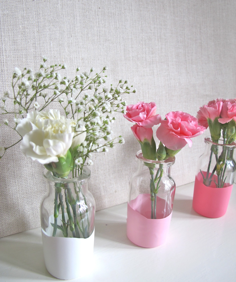 Diy Vase
 Paper Parade Co Easy Dipped Table Vases