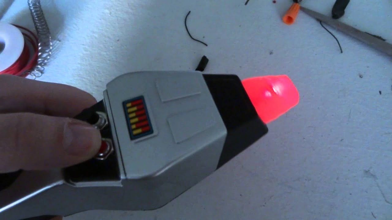 Diy Vibrator
 DIY Star Trek Phaser Vibrator