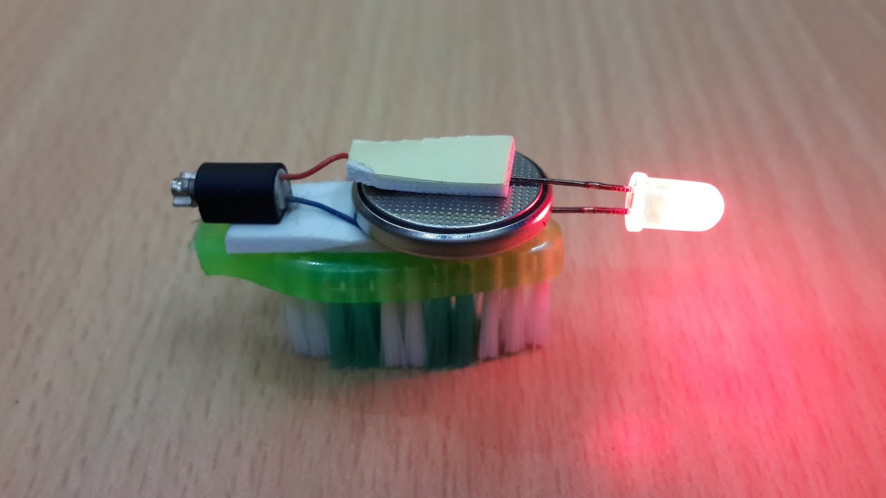 Diy Vibrator
 How to Make a Homemade Bristlebot with LED