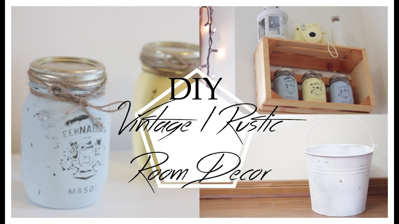 Diy Vintage
 Vintage Rustic Inspired DIY Room Decor Lara Elizabeth