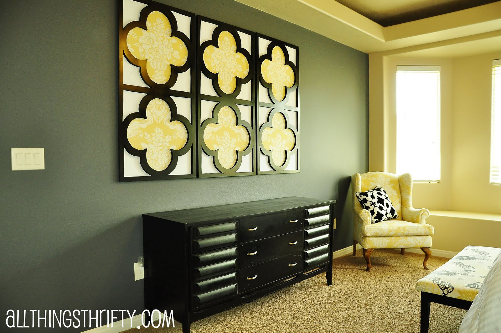 Diy Wall Decor
 Tutorial Quatrefoil DIY Decorative Wall Art