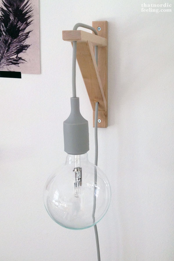 Diy Wall Lamp
 DIY Muuto wall lamp
